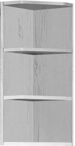 Viršutinė spintelė 20 cm atvira lentyna su antgaliu Creativa CRE 46G