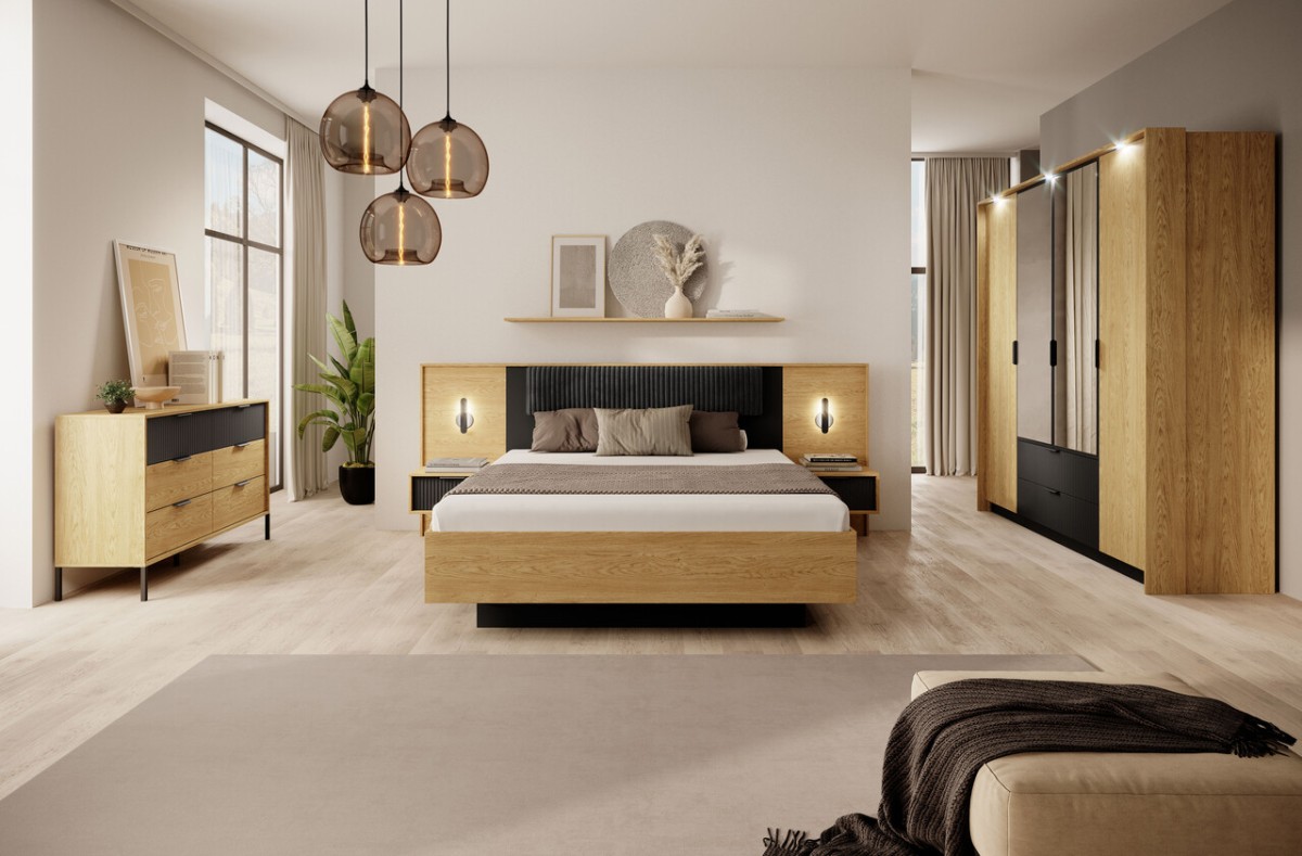 Baltic palėpės miegamojo komplektas