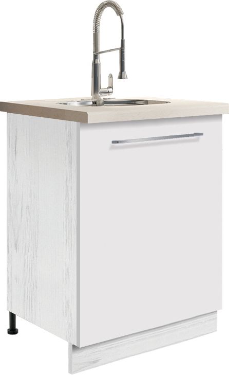 60 cm apatinė spintelė „Creativa CRE 11D“ kriauklei