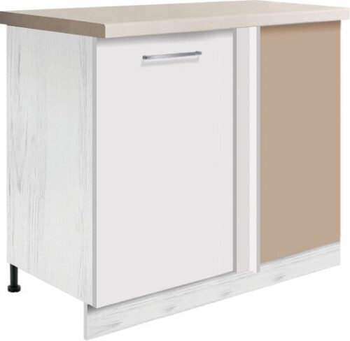 Apatinė kampinė spintelė 110/60 cm Creativa CRE 24D kairinė