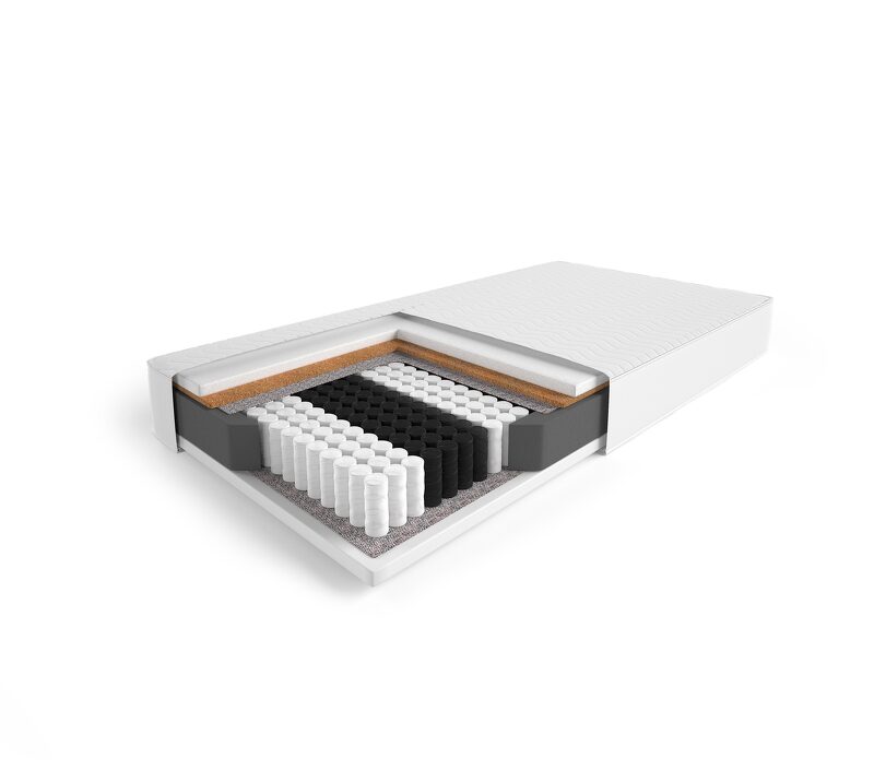 Čiužinys 200x160 kišeninis + kokosas