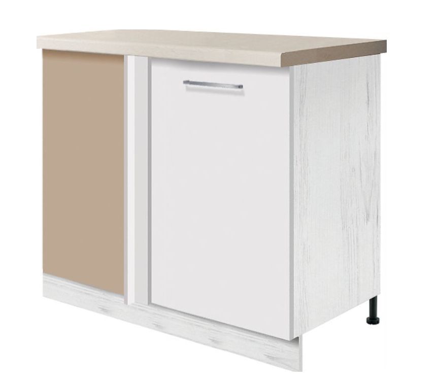 Apatinė kampinė spintelė 110/60 cm Creativa CRE 25D dešininė