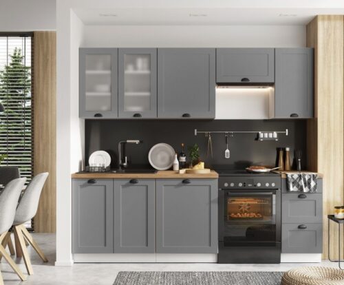 Adele virtuvės komplektas 240–180 cm