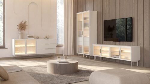 „Lumi Salon“ grūdinto dekoratyvinio stiklo fleitos iš kašmyro