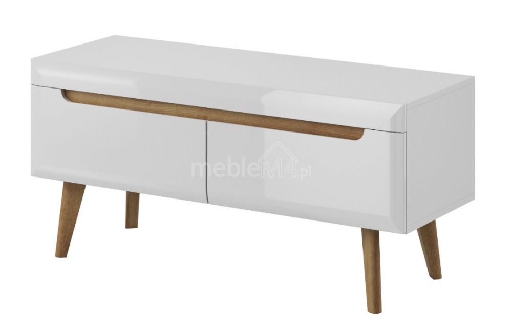 Nordi NRV107 TV spintelė - balta blizgi