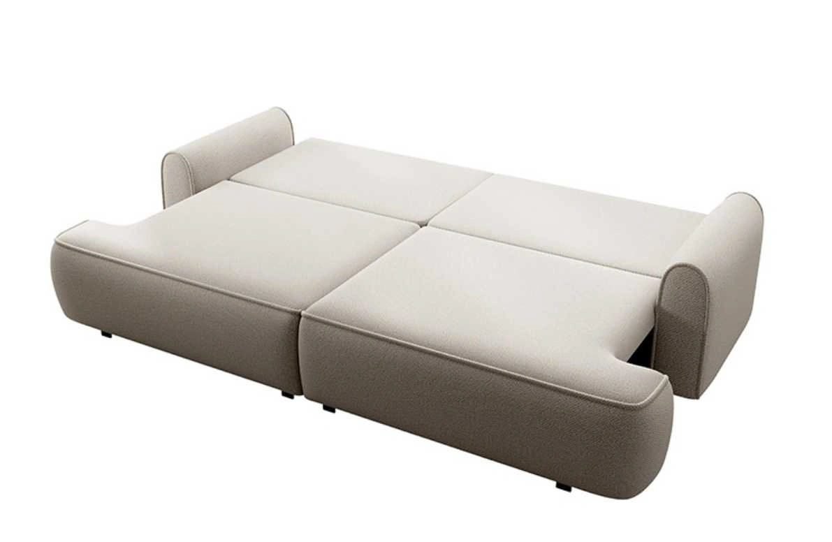 Onega Gr2 trivietė sofa su šoninėmis panelėmis — изображение 4