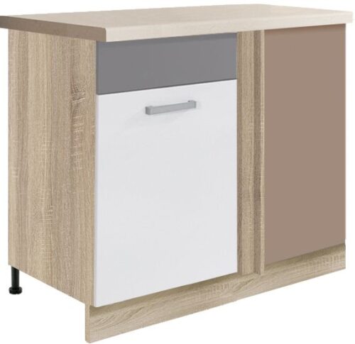 Apatinė kampinė spintelė 110/60 cm Global GLO-24DL