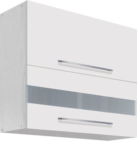 Viršutinė spintelė 80 cm pakreipiama vitrina Creativa CRE 41G