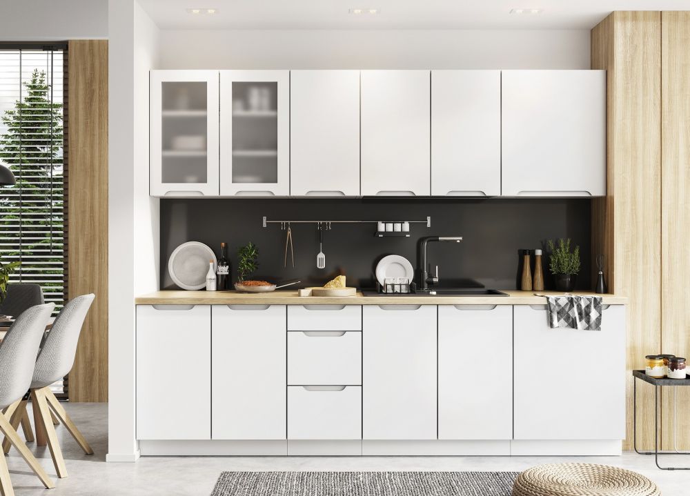 Virtuvės komplektas, 260 cm Zoya virtuvė