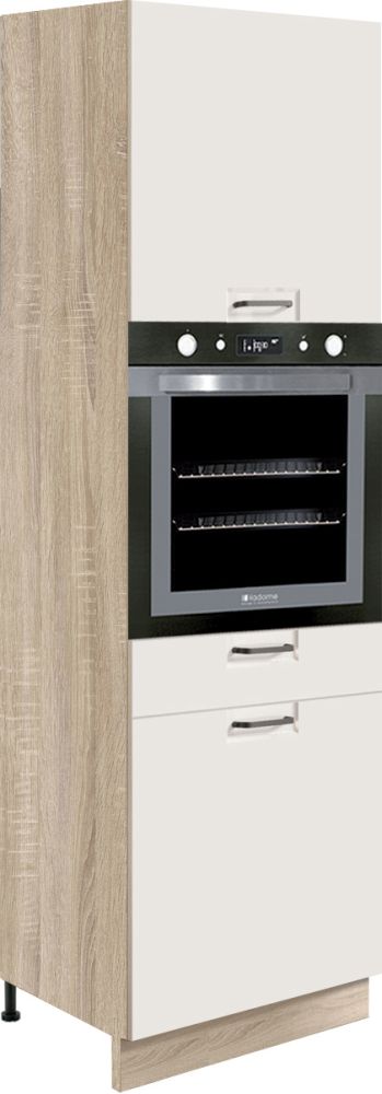 60 cm koloninė spintelė orkaitei „Favorit White FW-20D“