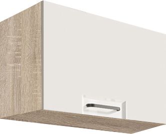 Viršutinė spintelė 50 cm žema Favorit White FW-35G