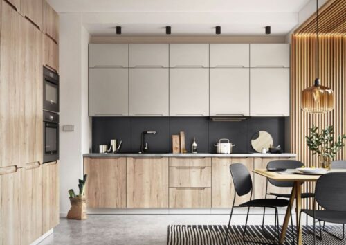 Virtuvės komplektas, 300 cm Zoya virtuvė