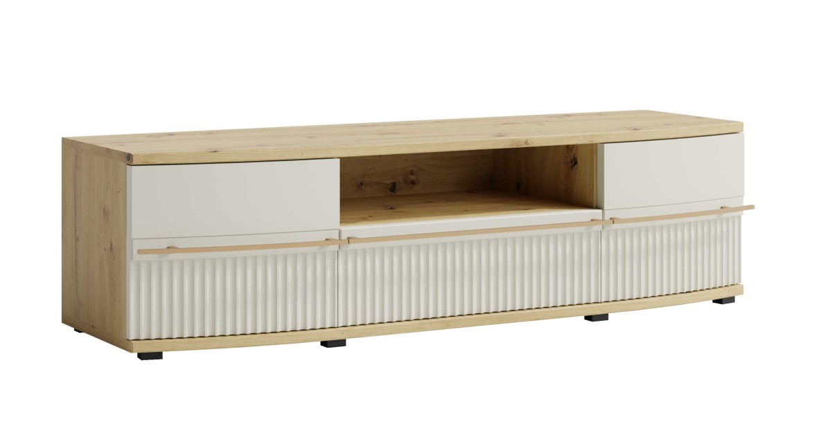 TV staliukas su grioveliais ant fasado Candy C4