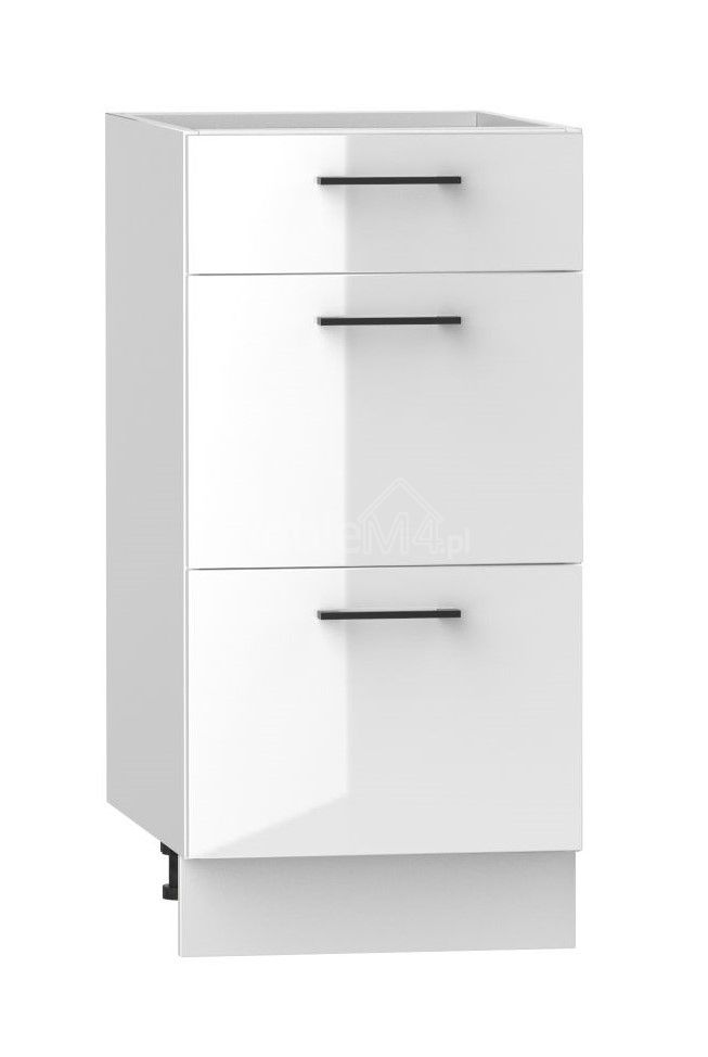 Apatinė spintelė su 40 cm stalčiais D40S/3 Oscar