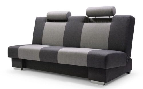 Antonio išskleidžiama sofa-lova su reguliuojamo ilgio galvos atramomis