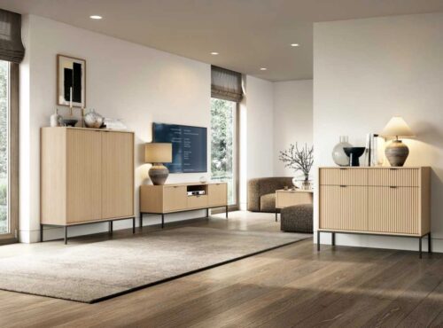 Svetainės baldų komplektas Nova ąžuolas Vicenza