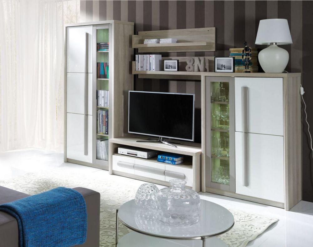 Roma sieninių spintelių komplektas A