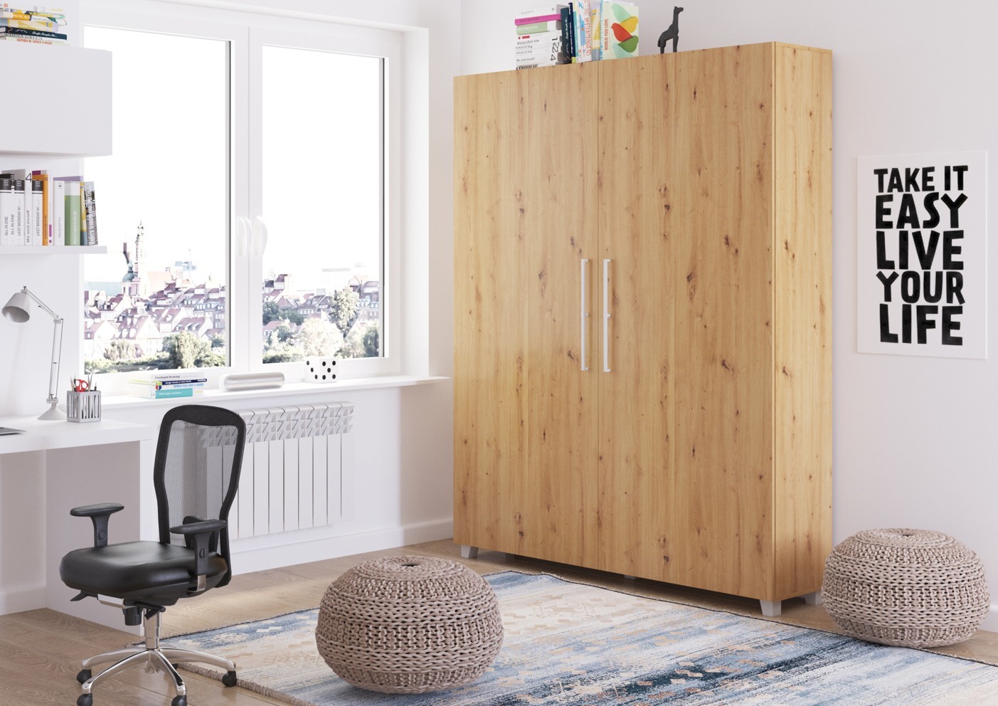 Sieninė lova TEDDY 160