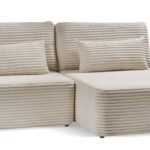 Amsterix išskleidžiama kampinė sofa