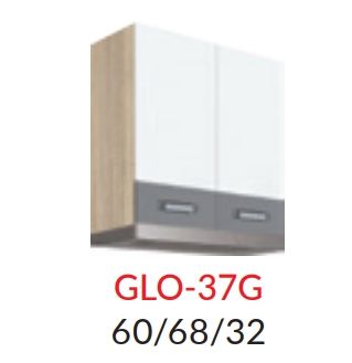 60 cm viršutinė spintelė „Global GLO-37G“ gartraukiui