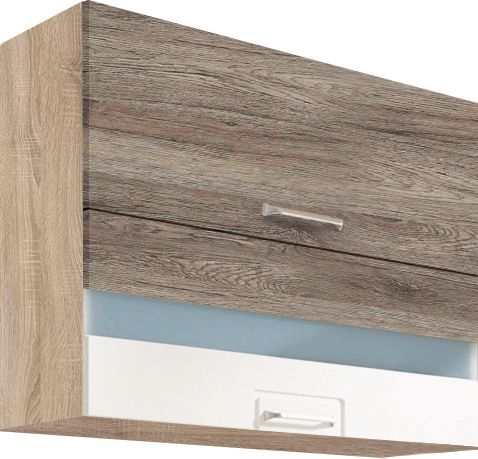 Viršutinė spintelė 90 cm su stiklu Econo ECO-42G