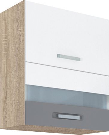 60 cm viršutinė spintelė su stiklu Global GLO-40G