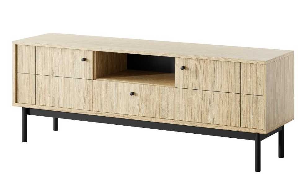 Stalinė spintelė su stalčiumi RTV154 Japandi ąžuolo linea