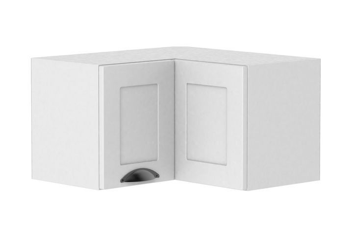 Kampinė pakabinama spintelė 60/60 cm WRN 36P/L Adele