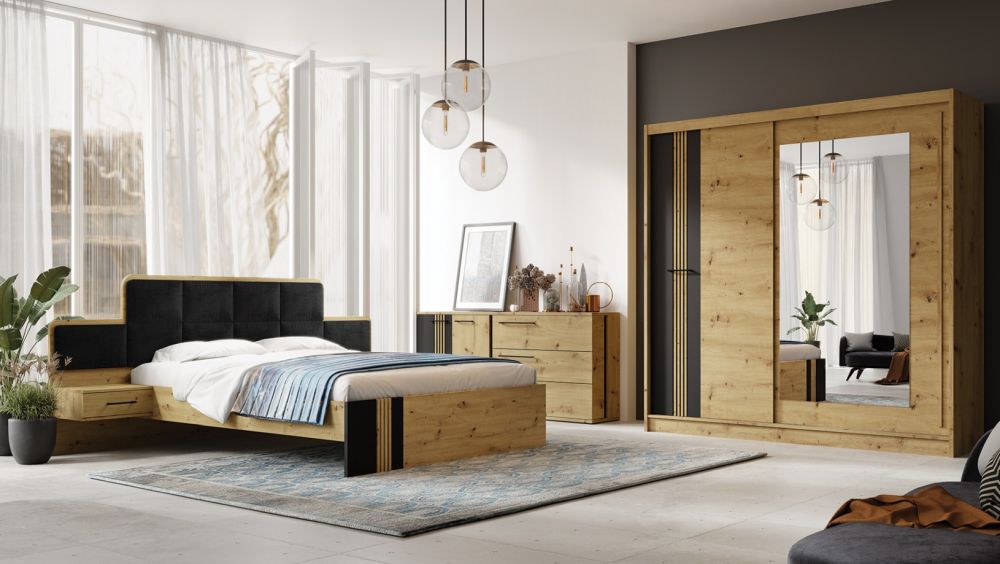 Žema palėpės vitrina Molto juoda ML2a — изображение 6