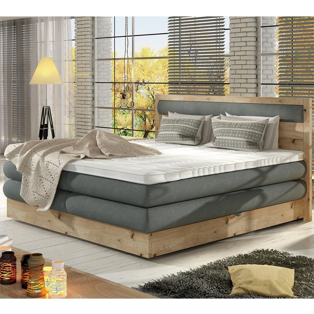 Kontinentinė lova su daiktadėže Diori 160x200 Gr1 - Paveikslėlis 2