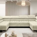 Kampinė sofa-lova 158 Honek U