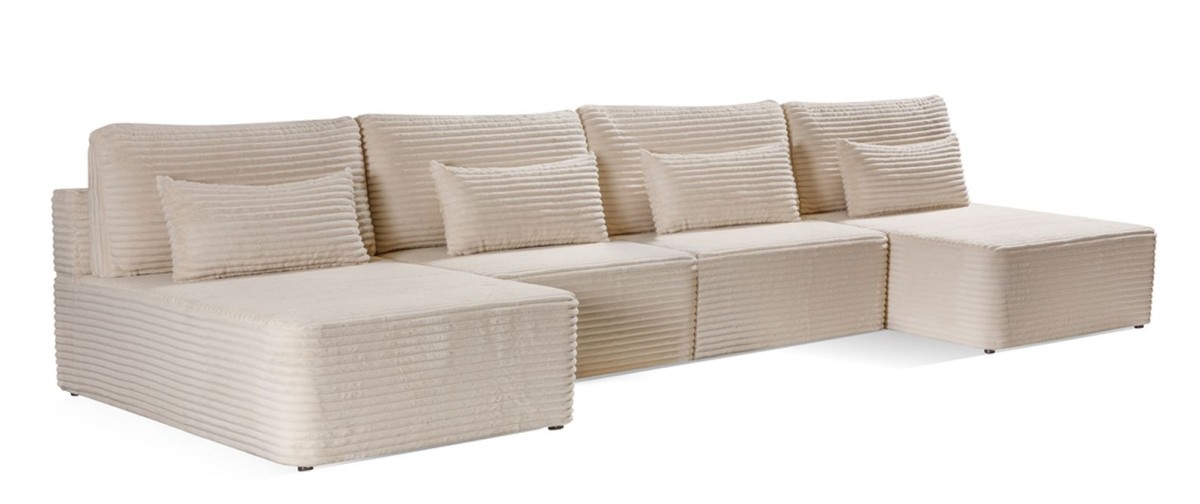 Amsterix Maxi U išskleidžiama kampinė sofa