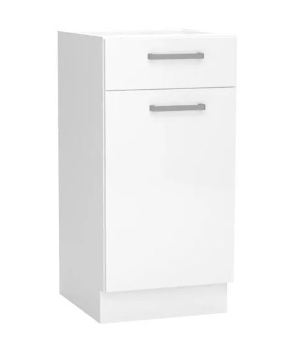 40 cm apatinė spintelė su stalčiumi Vita D40S/1 P/L