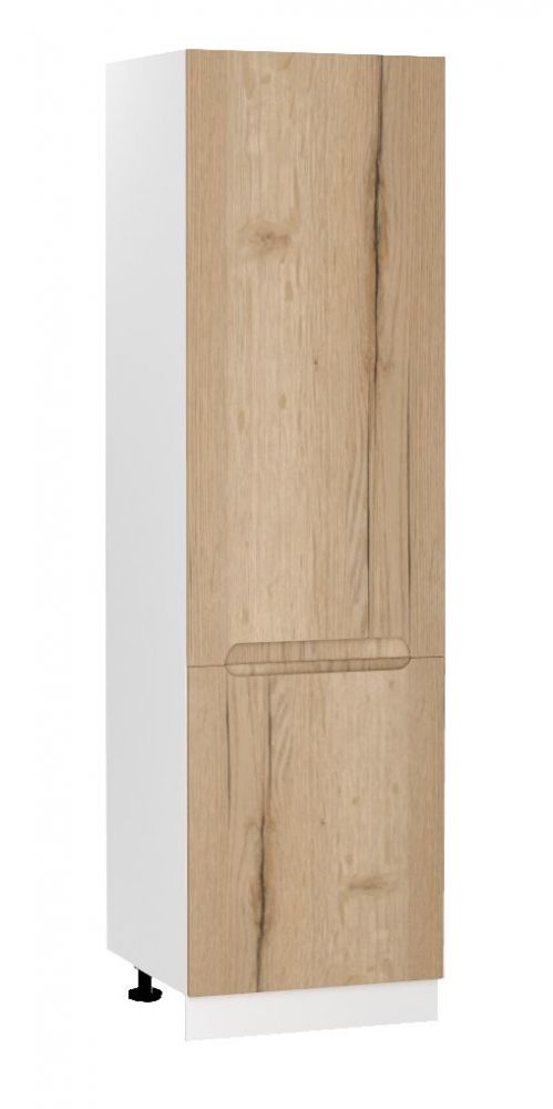 Įmontuojamo šaldytuvo spintelė 60 cm D60LO P/L 2 FR Zoya