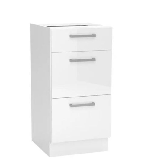 40 cm apatinė spintelė su stalčiais Vita D40S/3