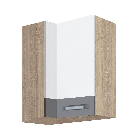 „Global GLO-45G“ viršutinė kampinė spintelė, dešinė