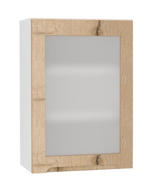 Pakabinama spintelė 50 cm, vitrina WS50 P/L Zoya