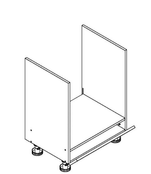 60 cm apatinė spintelė Vita DK60 orkaitei — изображение 2