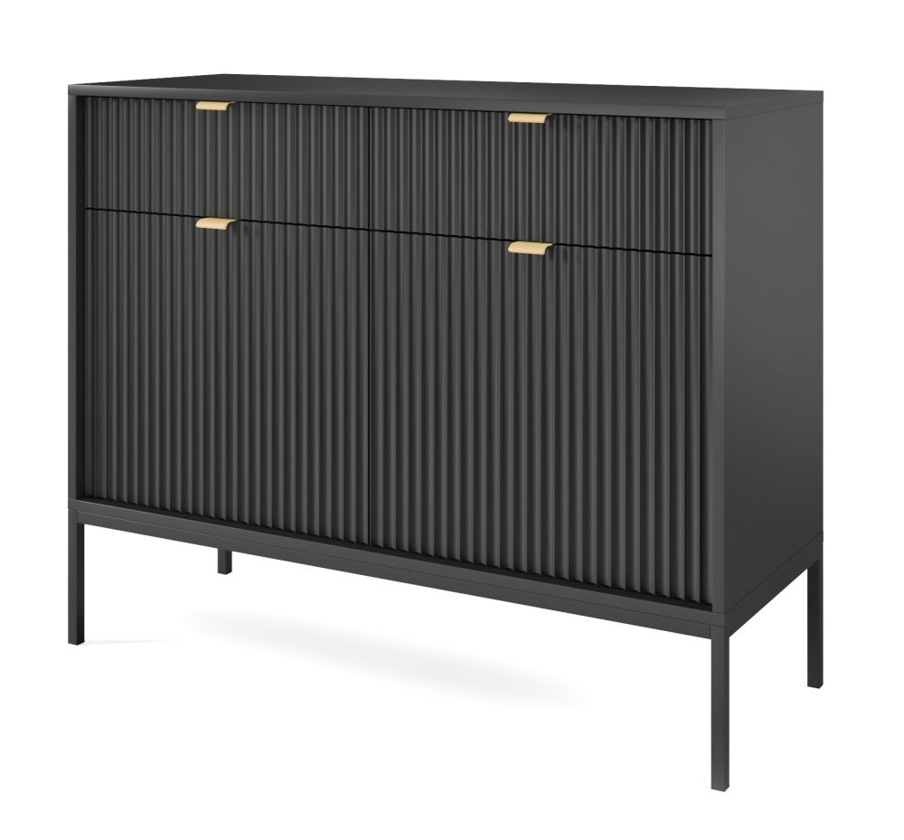 Nova KSZ-104 juoda komoda