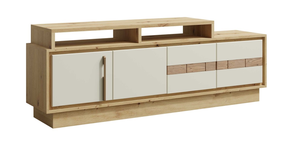 TV spintelė su stovu Keks K4a+K7a Cashmere