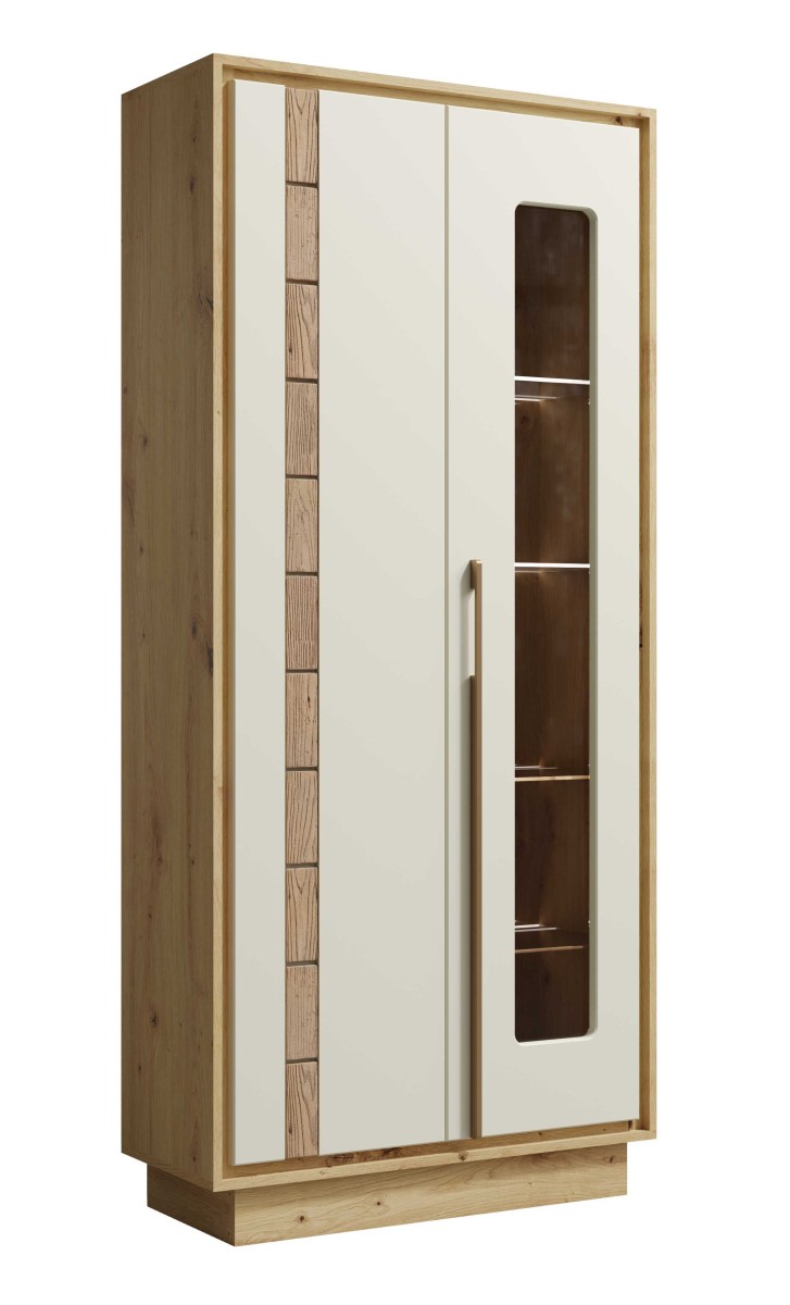 Vitrina su apšvietimu Keks K2 Cashmere