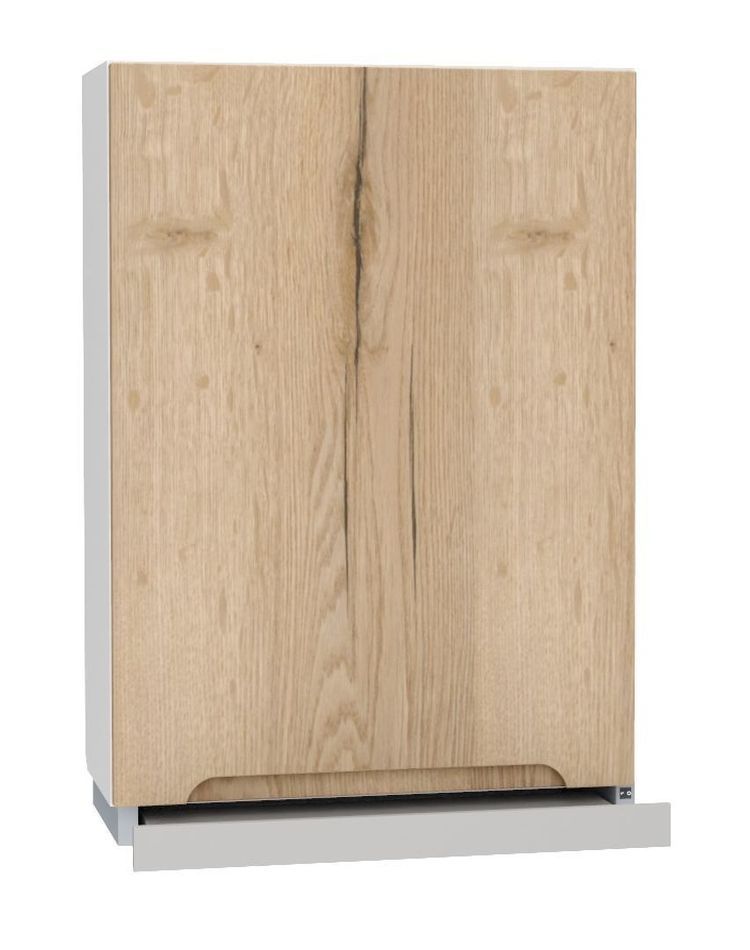 Pakabinama spintelė 60 cm su sidabriniu gaubtu W60/88 SLIM P/L Zoya