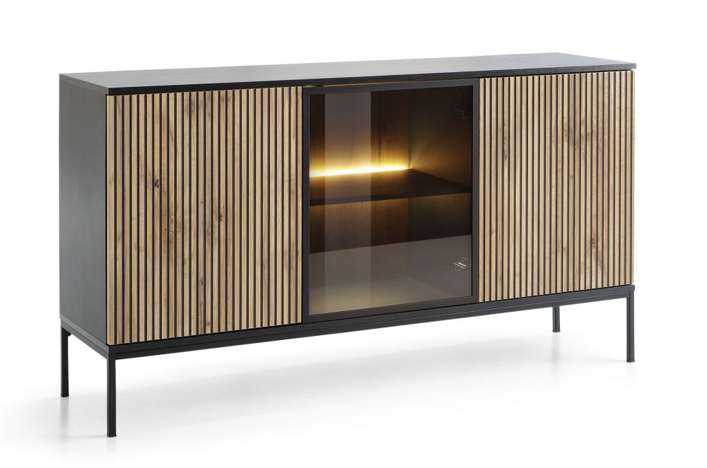 Žavinga palėpės komoda su apšvietimu Sento K154