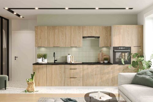 Virtuvės baldų komplektas 350 cm Sonja virtuvė