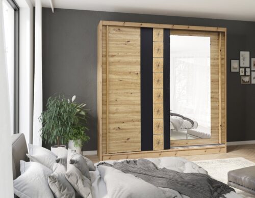 Avantgarde AV1-200 cm stumdoma spinta su veidrodžiu