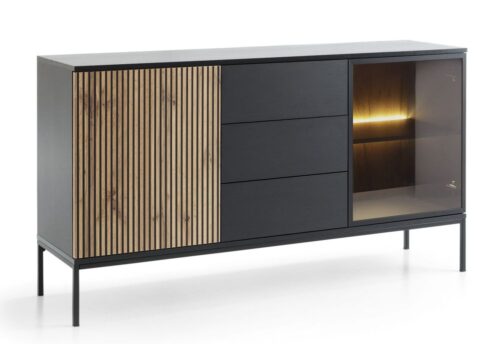 Žavinga palėpės komoda su apšvietimu Sento KSZ154