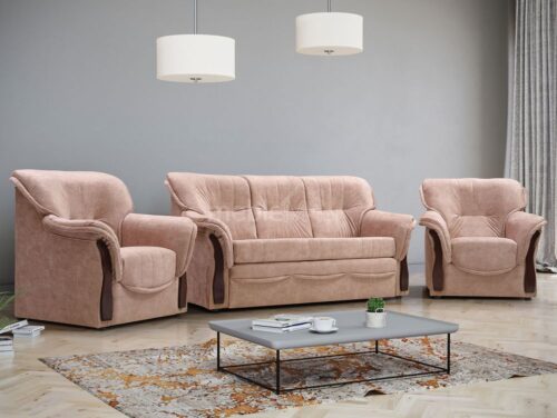 Honorata 3+1+1 sofos ir fotelių komplektas