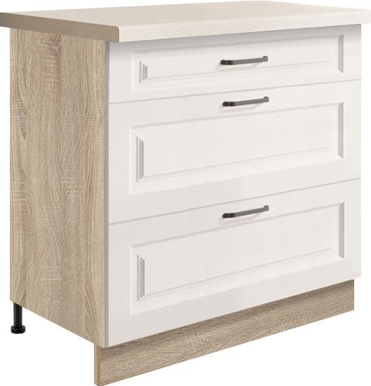 80 cm apatinė spintelė su stalčiais Smart SM-22D