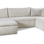 Calabria U išskleidžiama kampinė sofa