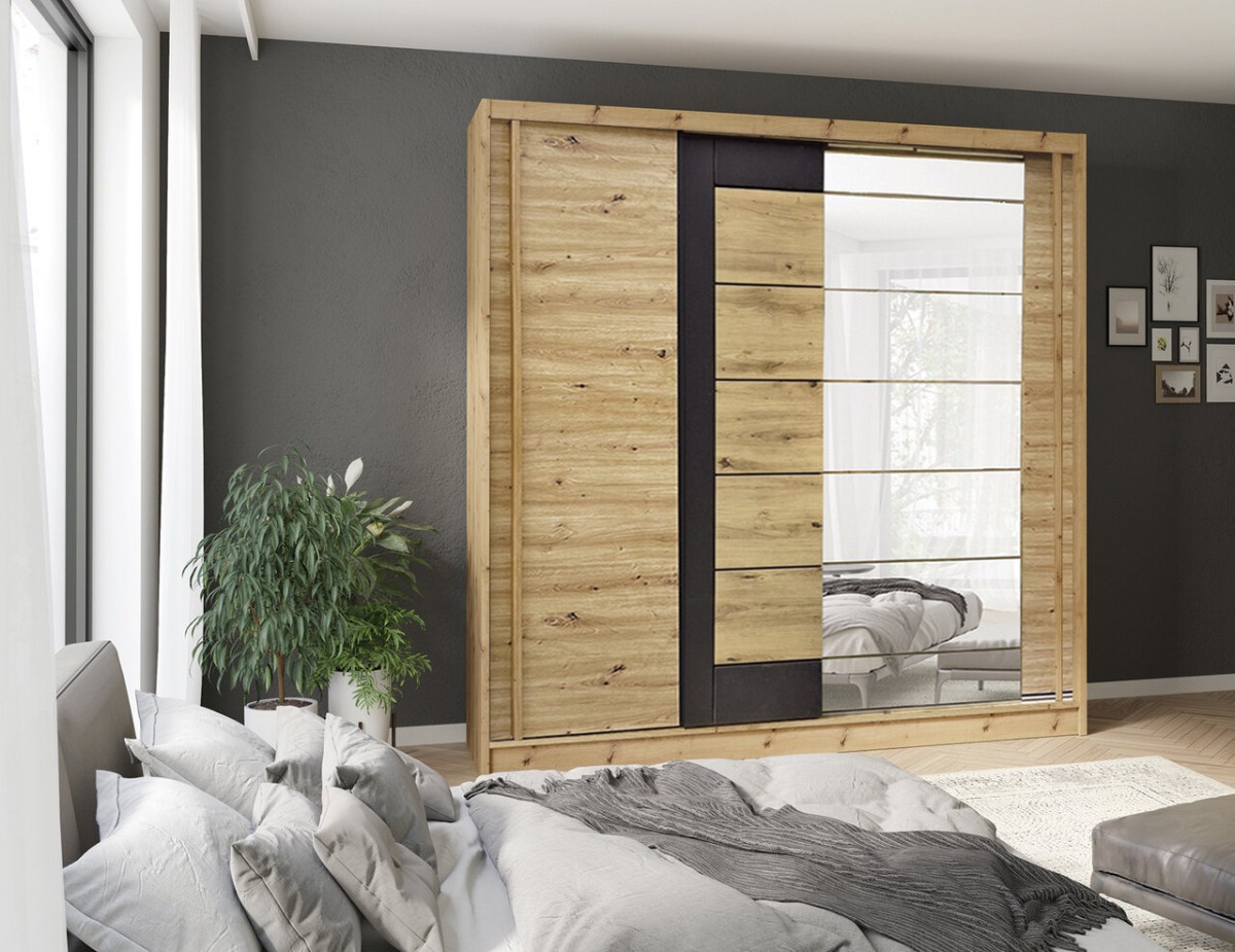 Avantgarde AV4-200 cm stumdoma spinta su veidrodžiu